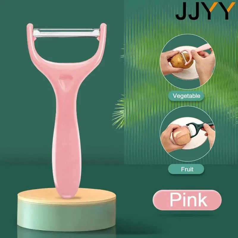סכין קילוף פירות קולפן נירוסטה קילוף תפוחים מטבח ירקות פירות קולפן חד קולפן תפוחי אדמה — image 12