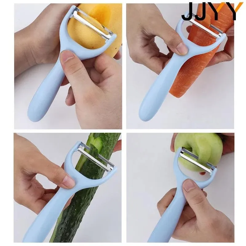 סכין קילוף פירות קולפן נירוסטה קילוף תפוחים מטבח ירקות פירות קולפן חד קולפן תפוחי אדמה — image 6