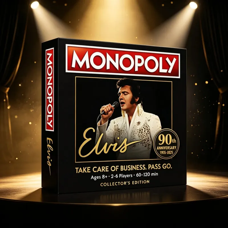 Επιτραπέζιο παιχνίδι Ozzy Osbourne Monopoly Back To The Beginning Limited Συλλεκτικό Dark Rock Band Επιτραπέζιο Δώρο διακοπών για ενήλικες