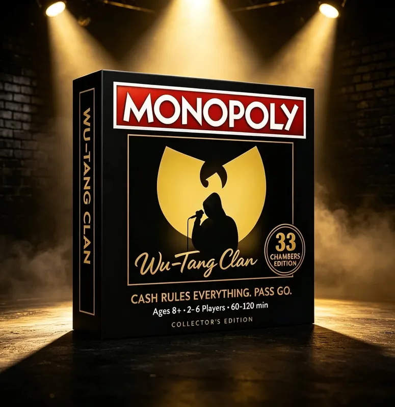 Επιτραπέζιο παιχνίδι Ozzy Osbourne Monopoly Back To The Beginning Limited Συλλεκτικό Dark Rock Band Επιτραπέζιο Δώρο διακοπών για ενήλικες