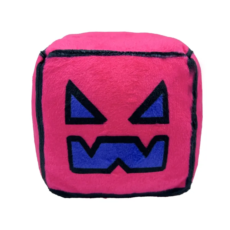 Geometry Plush Toy Cube Volume Wood Stuffed Animal Plushie Doll Toys for Kids and Gaming Fans Children's Day Birthday Gift — image 4