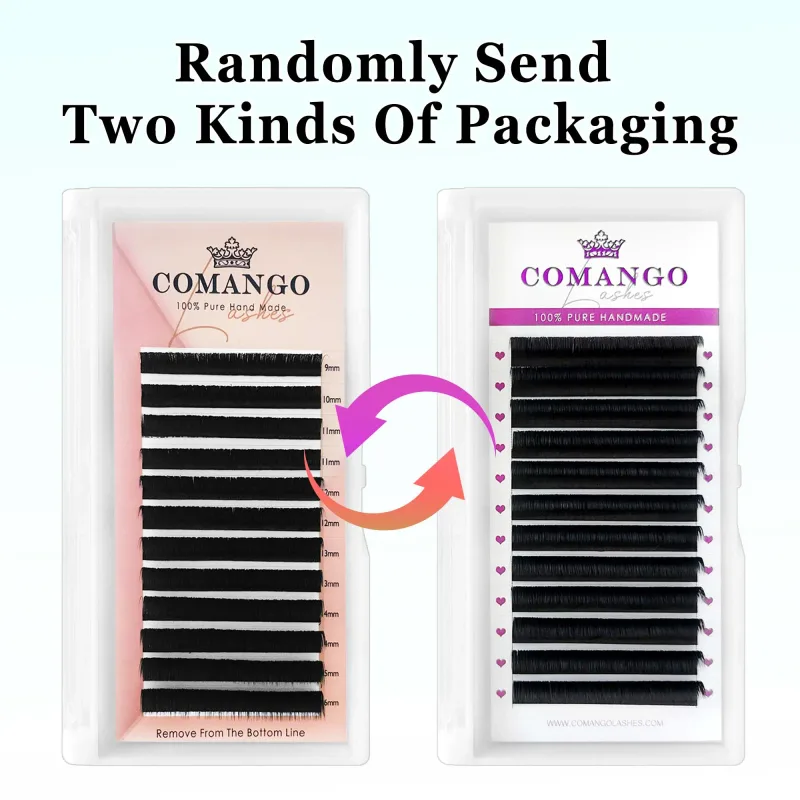 CoMango Easy Fan Lashes Extension DIY 2d/3d/4d/10d Faux Mink Blooming Eye Lash Extension 0.03/0.05/0.07 Makeup Lashes