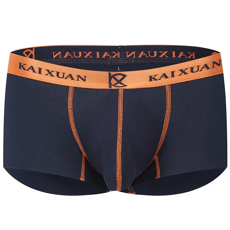 Fashion Men's Underwear Ultra-thin Breathable Boxers Shorts Low-rise Panties