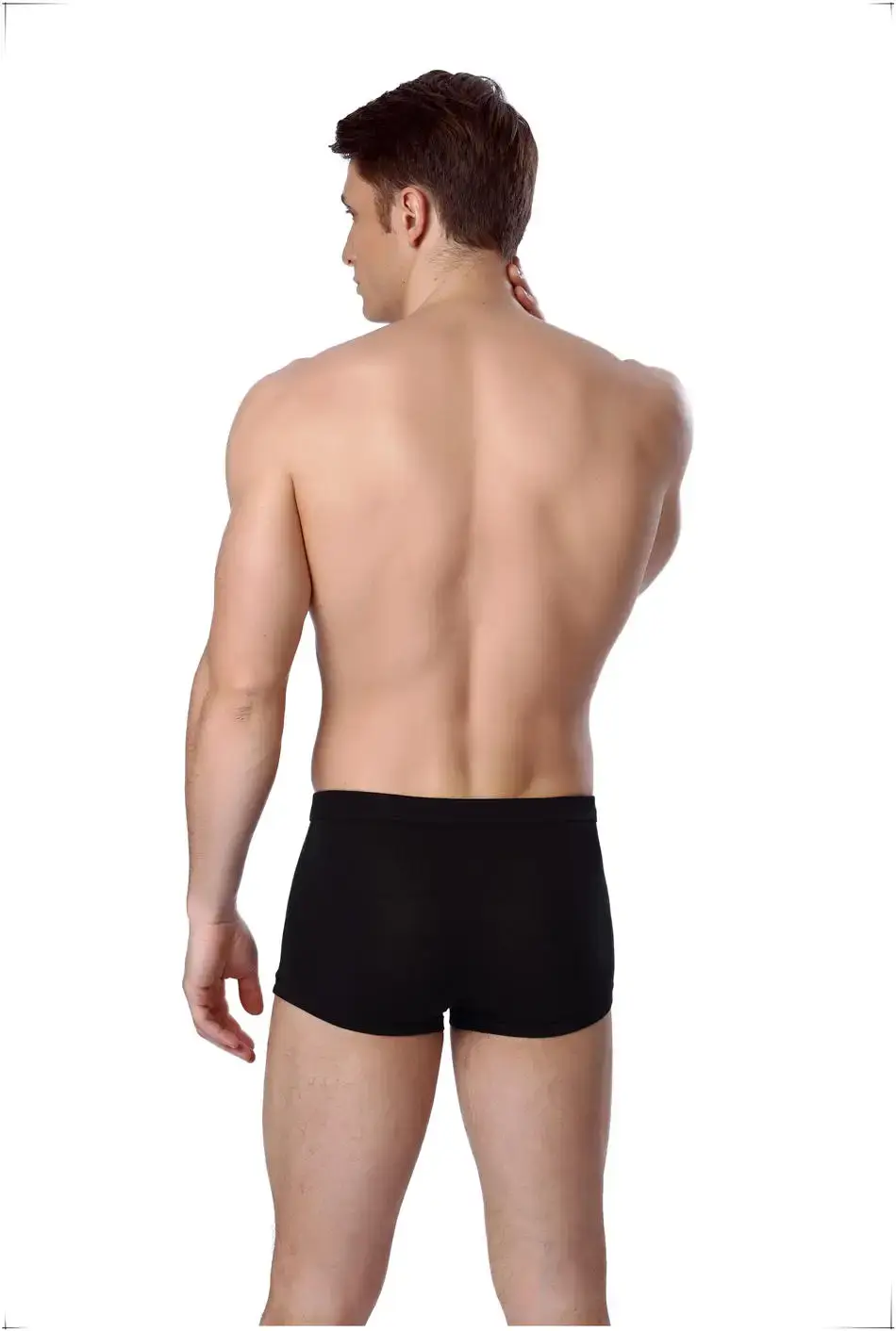 8pcs/Lot Underwear Boxer shorts male underpants men's mesh summer man sexy hot pouch panties large sizes 5xl 6xl 7xl 8xl trunks — image 3