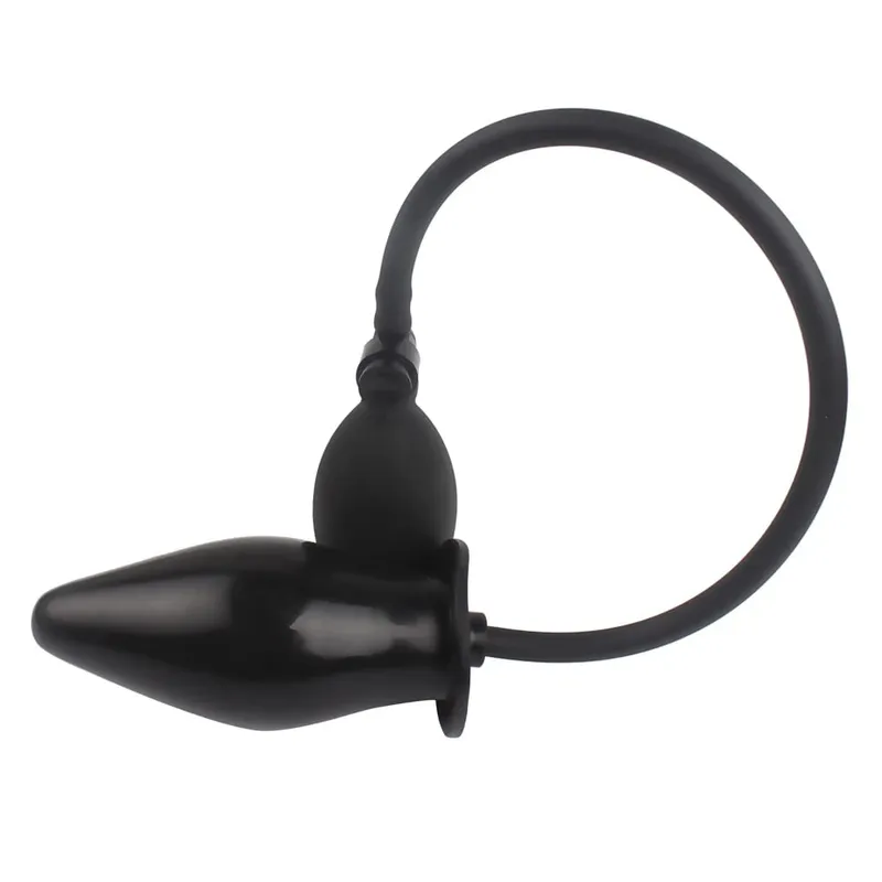 Anal Dilator Silicone Massager Expandable Butt Plug Inflatable Anal Plug Sex Toys for Women Men