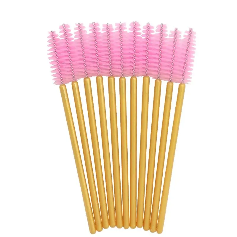 50pcs Makintab na Disposable Eyelash Brush Applicator Wands Curler Mascara Eyebrow Makeup Tools Spoolers Comb Wands Spoolies Brushes — image 20