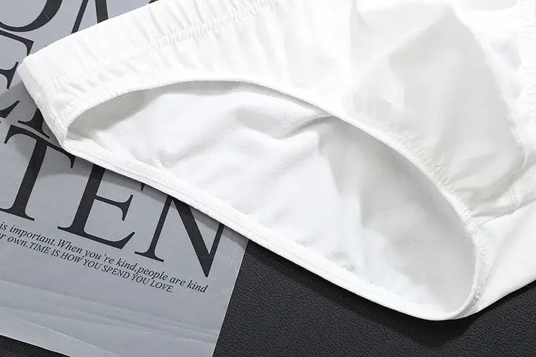 Men's Underwear Solid Color Summer Cotton Underpants Male Shorts Sexy Briefs Big Size Seamless Man Panties For Men