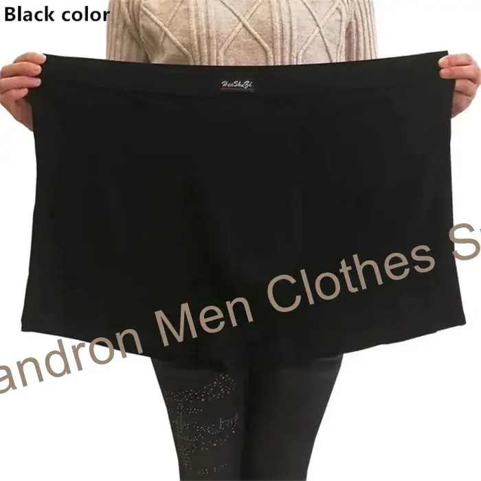 Bamboo Fiber Soft Boxers Man 140KG Plus Size 8XL 7XL 6XL Male Boxershorts Oversized Underpants Breathable Underwear Solid Pantie