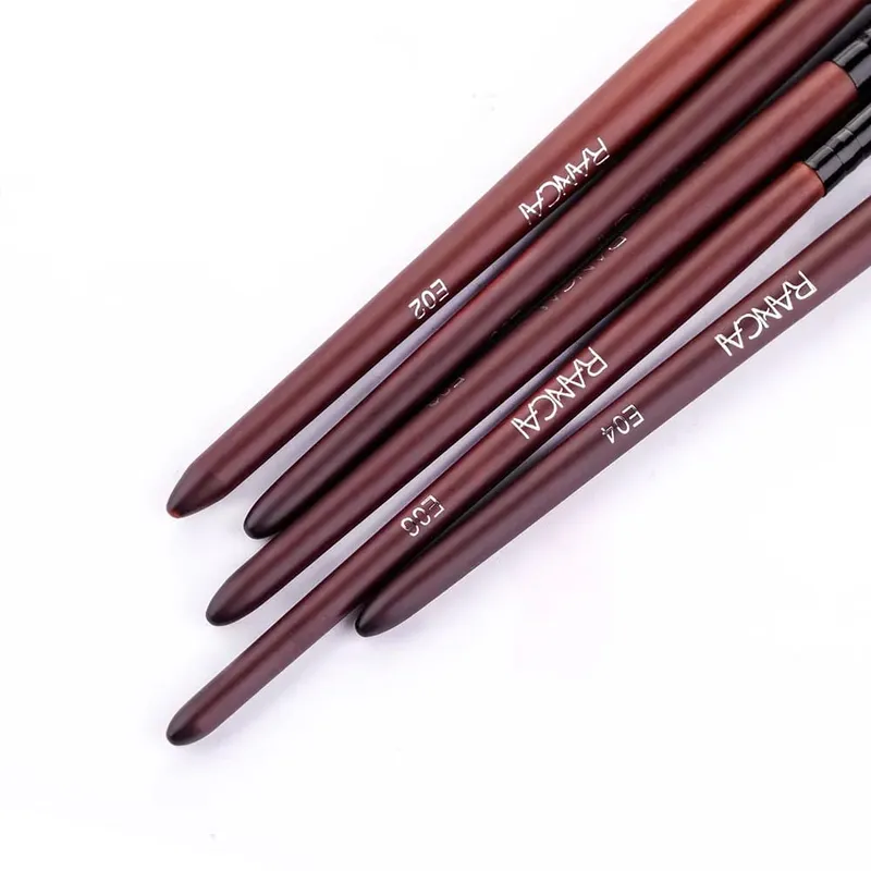 Eyeshadow Brush 3/5PCS Makeup Brushes Blending Eyebrow Brush Nature Bristles Horse Hair Eye Shadow Brush Set