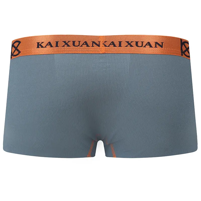 Fashion Men's Underwear Ultra-thin Breathable Boxers Shorts Low-rise Panties