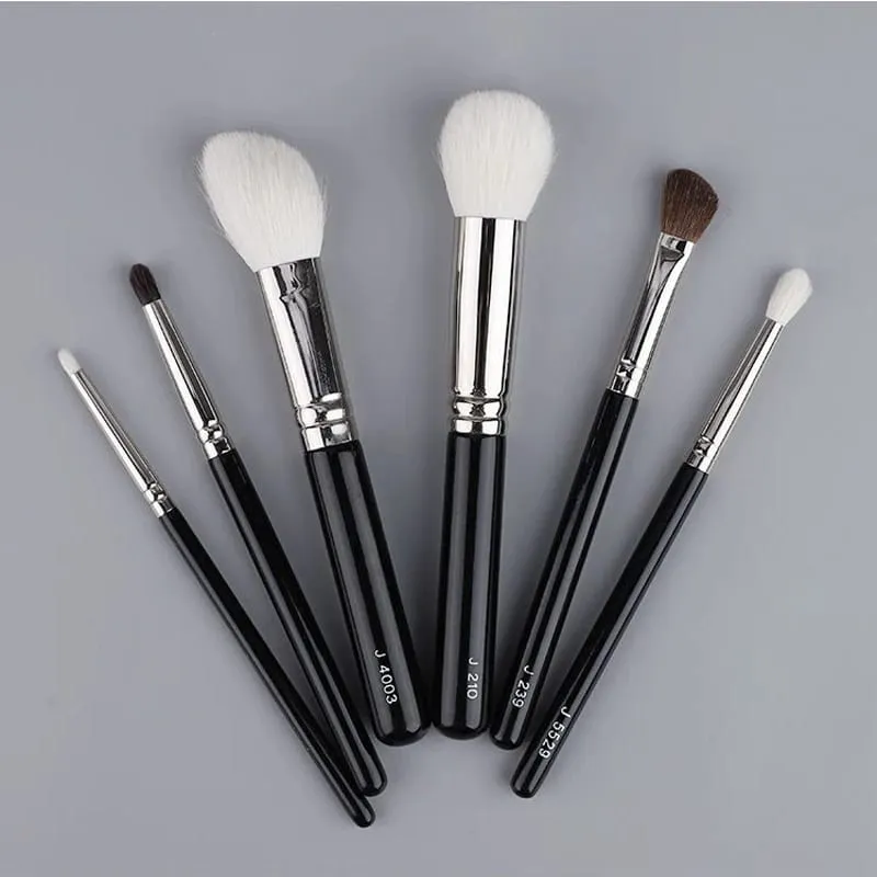 1pc Buhok ng kambing Round Blush Makeup brushes Angled sculpting Make up brush contour eyeshadow maliit na mantsa detalye ng mata pointed shadow