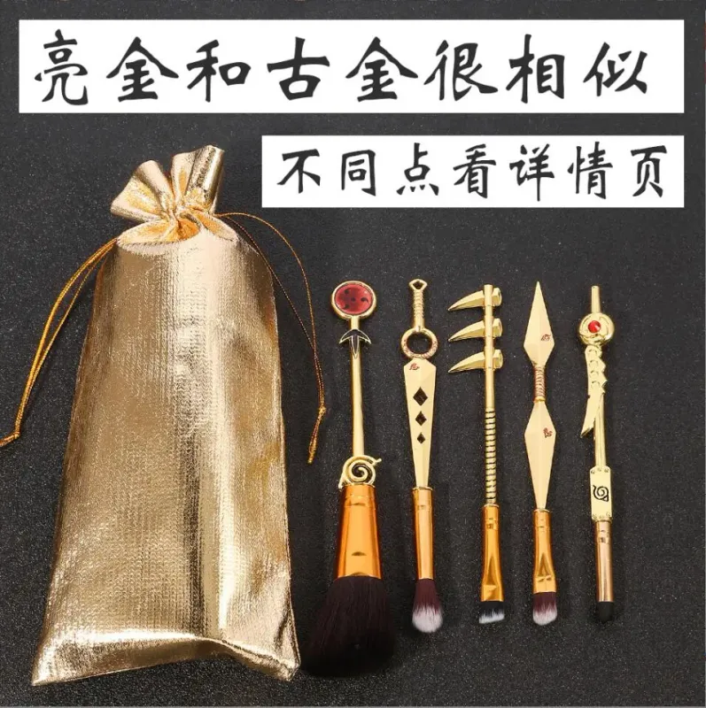 5 stks/set Japanse Anime Make-Up Borstel Set Foundation borstels Oogschaduw Concealer Blush Brush set Make Up Brush Tool Kit T2081