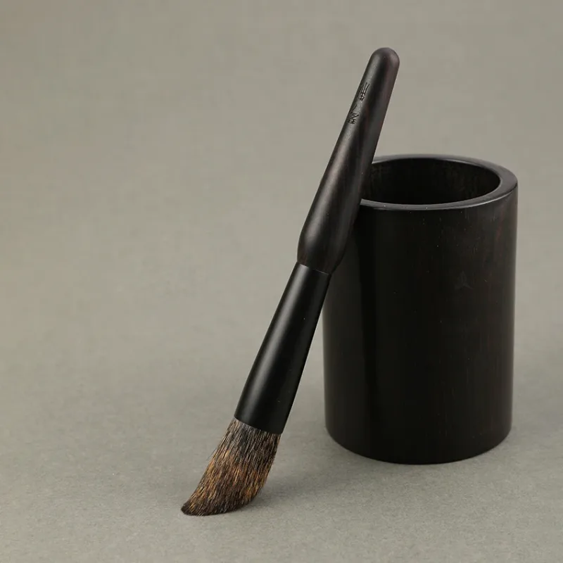Propesyonal na Handmade Make Up Brush Z216 Tapered Highlighter Brush Portable Soft Squirrel Hair Makeup Brushes
