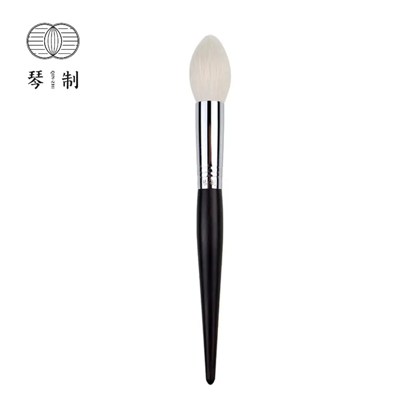 Cọ trang điểm thủ công chuyên nghiệp G033 Cọ đánh bóng thon gọn Bàn chải trang điểm lông dê mềm Saikoho