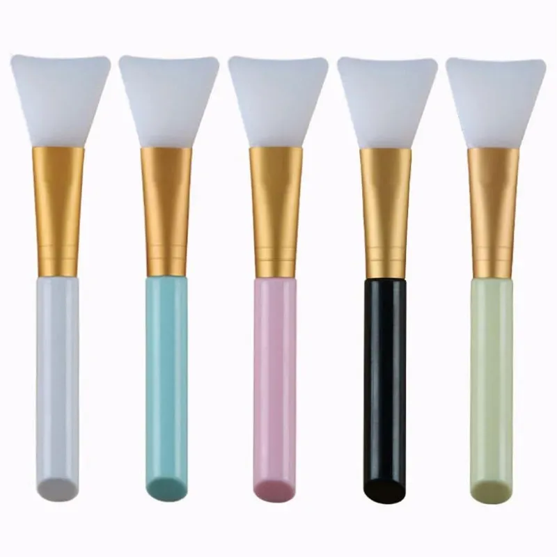 1 Buah Kuas Rias Profesional Kuas Masker Wajah Gel Silikon DIY Alat Kecantikan Kosmetik Kuas Foundation Riasan Pencampur Lumpur Wajah