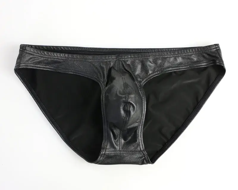 Sexy Men Briefs U Convex Penis Pouch Underwear Panties Men Bright Fabric Briefs for Man Bikini Hot Sale