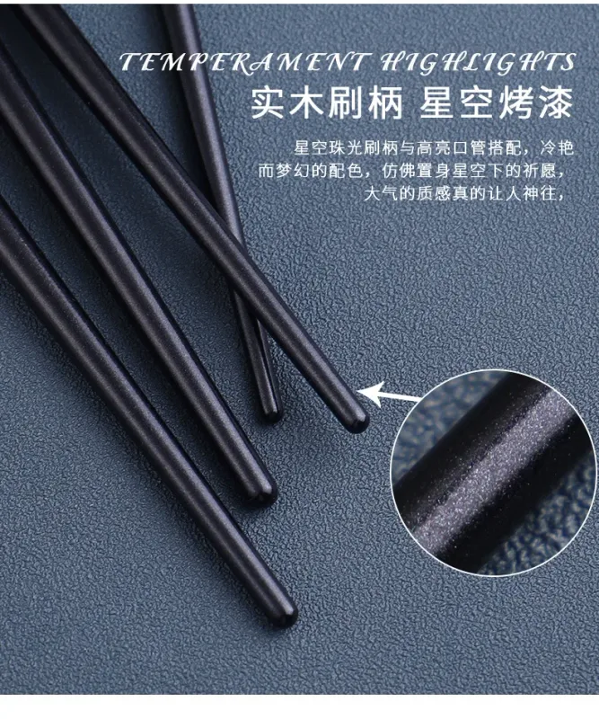 1pc Pony hair Pro Small Smudge Makeup brushes Eyeshadow Make up brushes Precision detail Eye shadow essential cosmetic tools