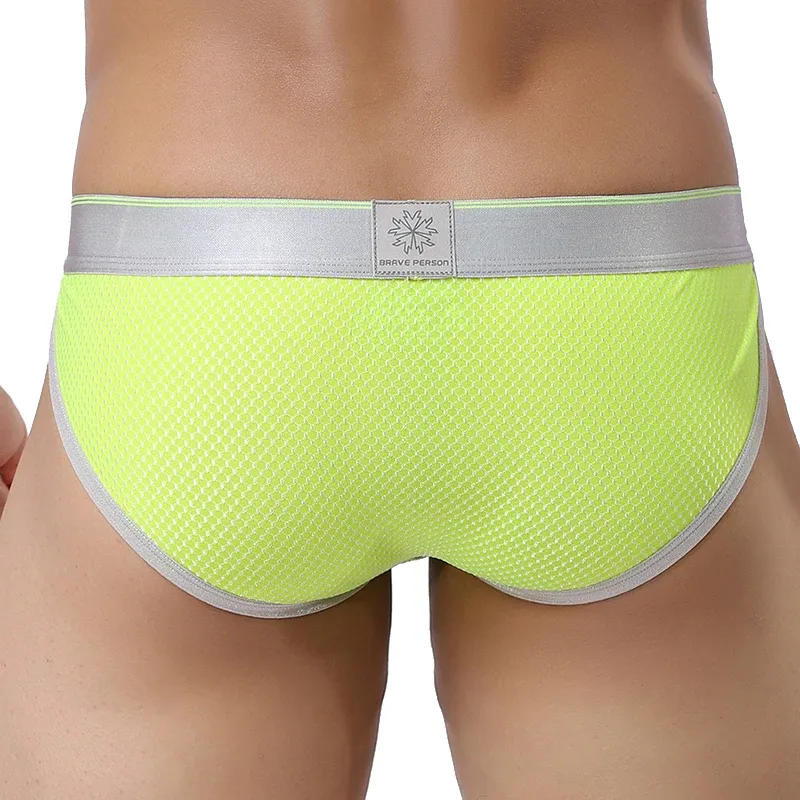 Sexy Men Underwear Briefs Breathable Underpants U Convex Pouch Low Waist Male Panties 3256810390531024