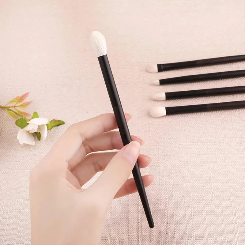 Q1-1 Professionele Handgemaakte Make-up Kwasten Set Ultrazachte Saibikoho Geitenhaar Oogschaduw Mengborstel Cosmetische Make-up Borstel