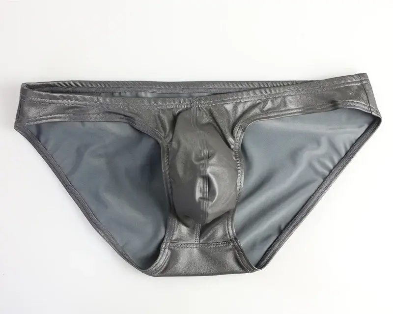 Sexy Men Briefs U Convex Penis Pouch Underwear Panties Men Bright Fabric Briefs for Man Bikini Hot Sale