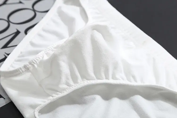Men's Underwear Solid Color Summer Cotton Underpants Male Shorts Sexy Briefs Big Size Seamless Man Panties For Men