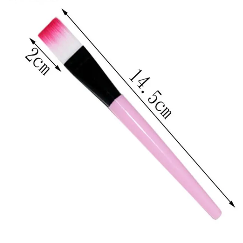 1 Buah Kuas Rias Profesional Kuas Masker Wajah Gel Silikon DIY Alat Kecantikan Kosmetik Kuas Foundation Riasan Pencampur Lumpur Wajah