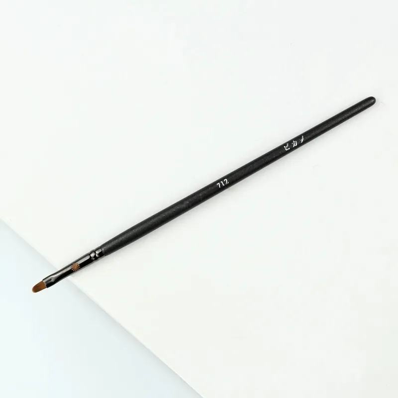 1pc Precision Eyeliner Beveled Concealer Mga makeup brush na tapered Eyelid Make up brush Flat liner liquid eyebrow 406 712 722