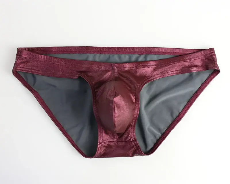 Sexy Men Briefs U Convex Penis Pouch Underwear Panties Men Bright Fabric Briefs for Man Bikini Hot Sale