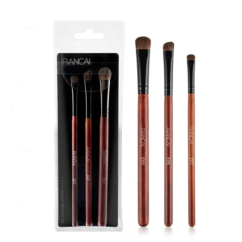 Eyeshadow Brush 3/5PCS Makeup Brushes Blending Eyebrow Brush Nature Bristles Horse Hair Eye Shadow Brush Set