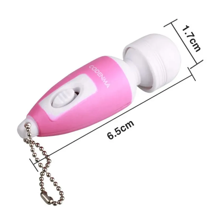 Tiny Vibrator Magic Powerful Female Personal Massager Wand Fairy Discreet Mini AV Vibrator Clitoris Stimulator Sex Toy For Women