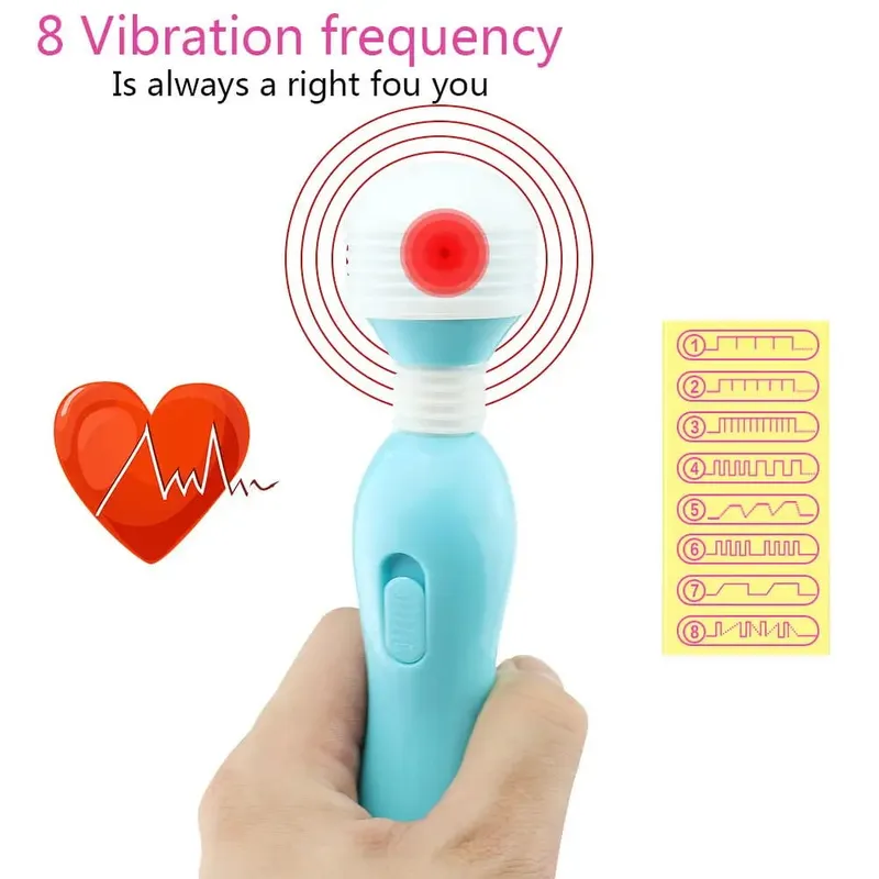Powerful Clit Vibrators Magic Wand AV Massager Bullet Masturbator Clitoris G Spot Body Stimulator Adult Dildo Sex Toys for Women