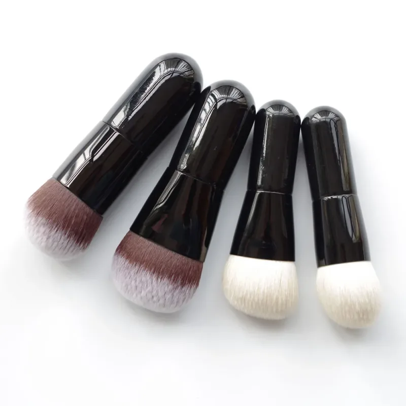 Schattige Baby Professionele Handgemaakte Make-up Kwasten Zachte Synthetische Saikoho Geitenhaar Blush Contour Foundation Brush Make-up Borstel