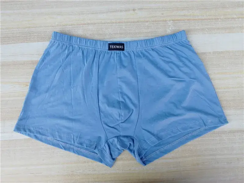 7XL 8XL 100% Cotton 4pcs/lot Big Size underpants Men Boxers plus size large size shorts breathable cotton underwear