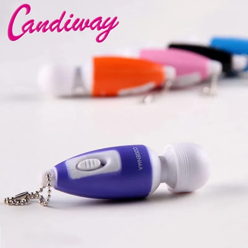 Tiny Vibrator Magic Powerful Female Personal Massager Wand Fairy Discreet Mini AV Vibrator Clitoris Stimulator Sex Toy For Women