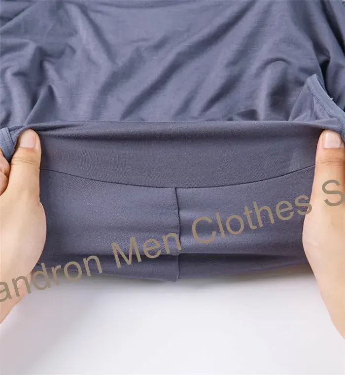 Bamboo Fiber Soft Boxers Man 140KG Plus Size 8XL 7XL 6XL Male Boxershorts Oversized Underpants Breathable Underwear Solid Pantie