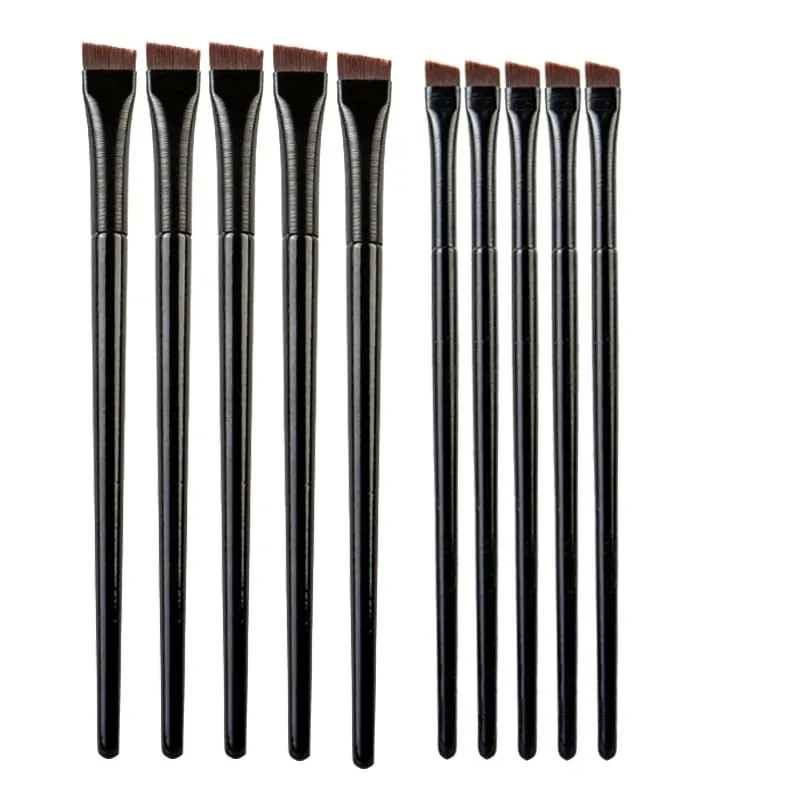 5/10 Pcs Brow Contour Makeup Brushes Eyeliner Brush Professional Super Manipis Angled Liner Eye Brush Set Mga Tool sa Pagpapaganda