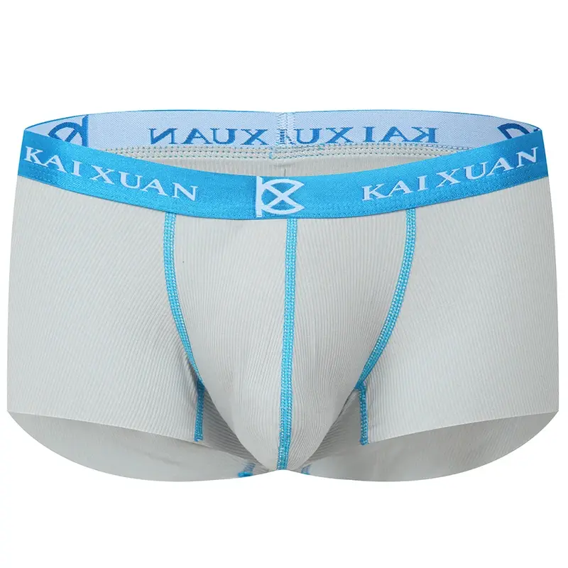Fashion Men's Underwear Ultra-thin Breathable Boxers Shorts Low-rise Panties