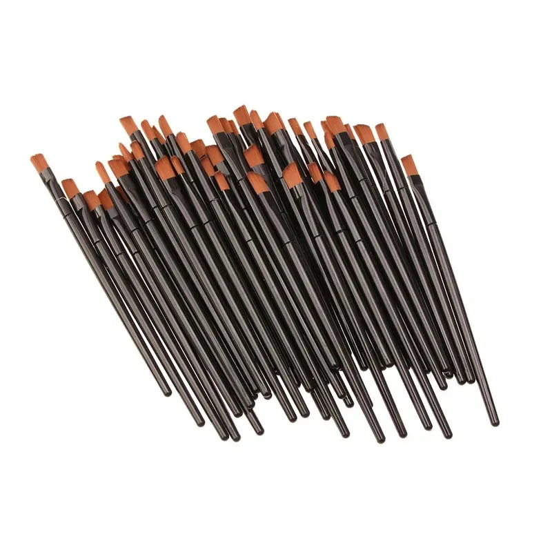 50 τμχ/σετ Brush Eye Shadow Mascara Blending Pencil Brush Brushes Makeup Professional Beauty Makeup Tools