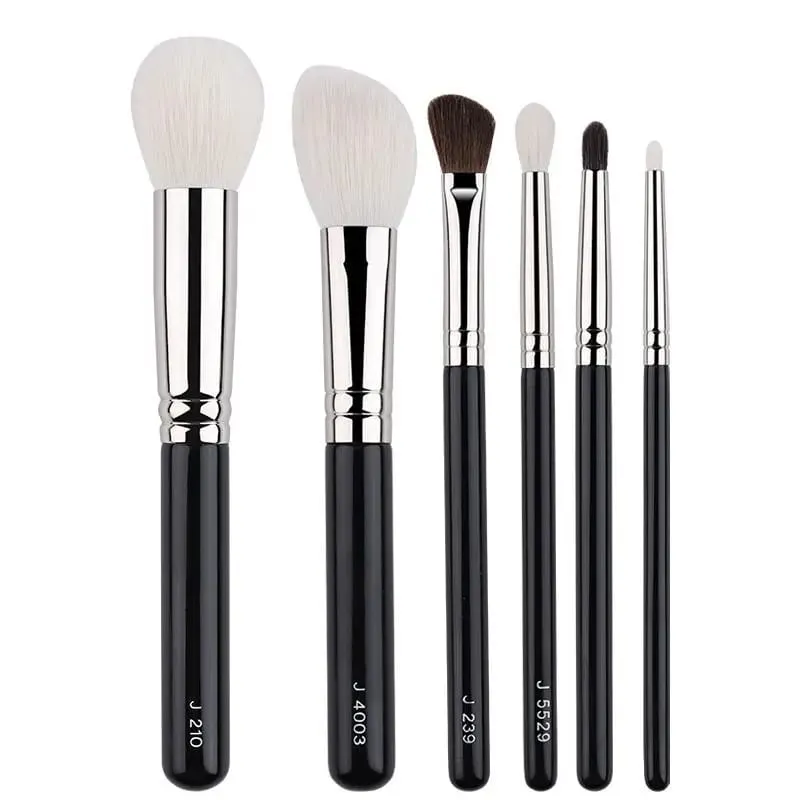 1pc Buhok ng kambing Round Blush Makeup brushes Angled sculpting Make up brush contour eyeshadow maliit na mantsa detalye ng mata pointed shadow