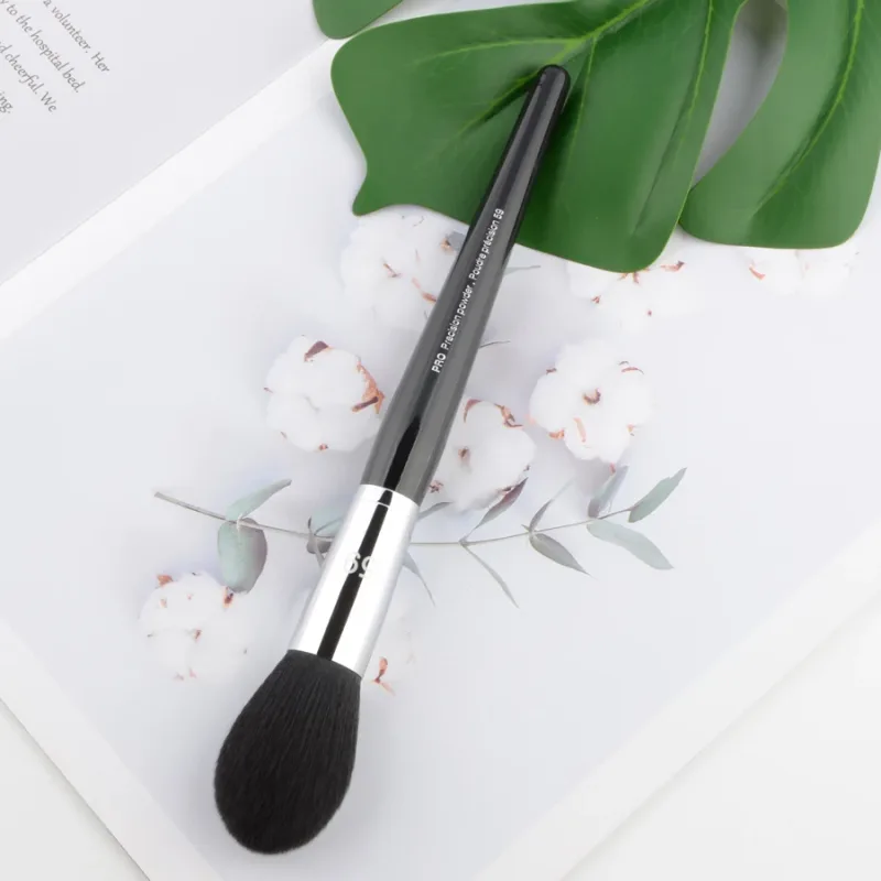 Βούρτσες μακιγιάζ σειράς S Pro Powder fan foundation blusher highlight Πινέλο μακιγιάζ Μεγάλο μέγεθος μαύρη λαβή συνθετικά μαλλιά Καλοφτιαγμένο