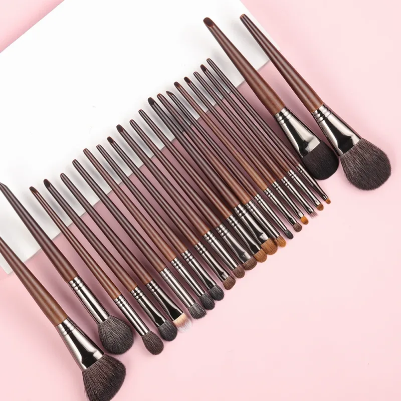 OVW Make-upborstelset Professioneel gereedschap Geitenhaar Poeder Blusher Oogschaduw Blending Foundation Cosmetisch voor make-up