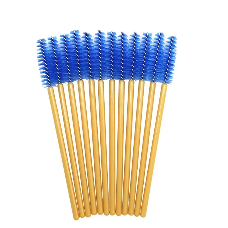 50pcs Makintab na Disposable Eyelash Brush Applicator Wands Curler Mascara Eyebrow Makeup Tools Spoolers Comb Wands Spoolies Brushes — image 21