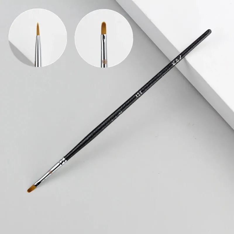 1pc Precision Eyeliner Beveled Concealer Mga makeup brush na tapered Eyelid Make up brush Flat liner liquid eyebrow 406 712 722