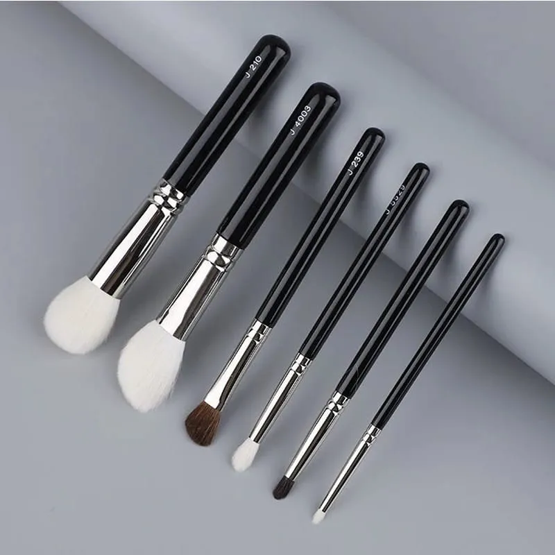 1pc Buhok ng kambing Round Blush Makeup brushes Angled sculpting Make up brush contour eyeshadow maliit na mantsa detalye ng mata pointed shadow