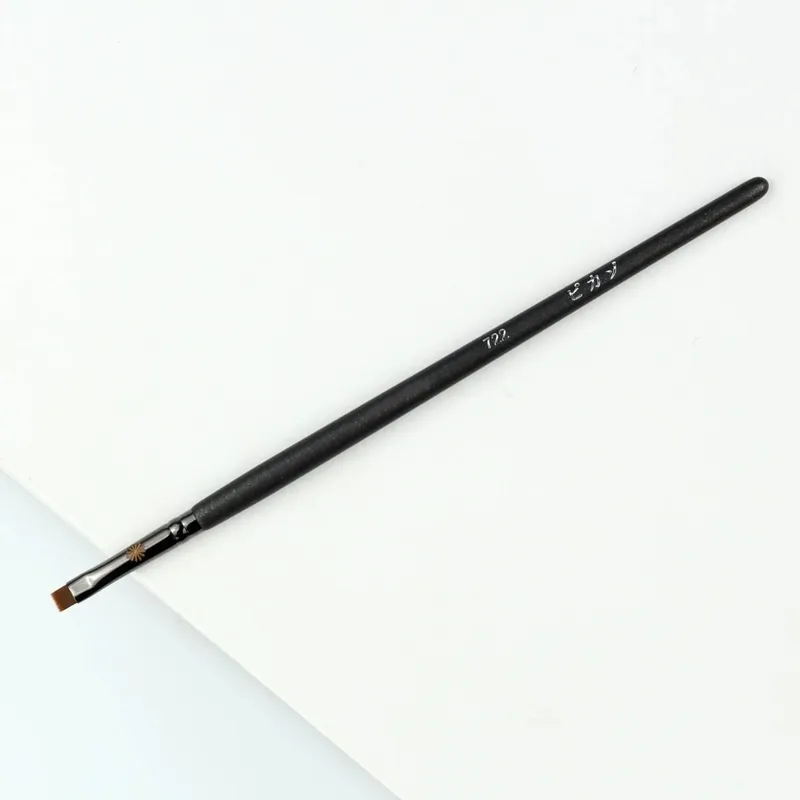 1pc Precision Eyeliner Beveled Concealer Mga makeup brush na tapered Eyelid Make up brush Flat liner liquid eyebrow 406 712 722