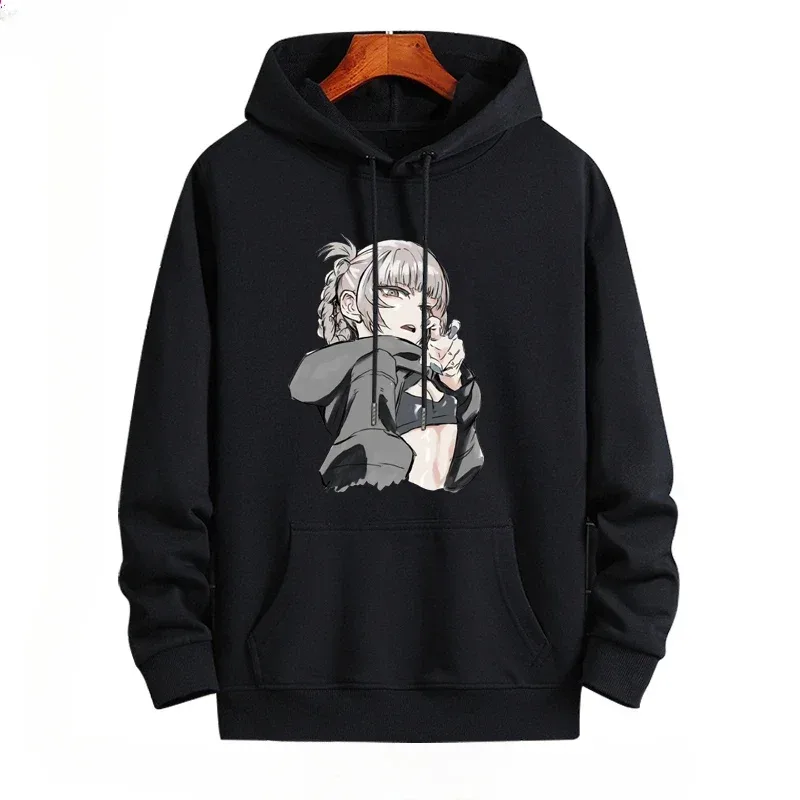 Y2K Anime appel de la nuit Nazuna Nanakusa sweat à capuche drôle Hip Hop graphique sweats Poleron Hombre Streetwear Harajuku Tracksui