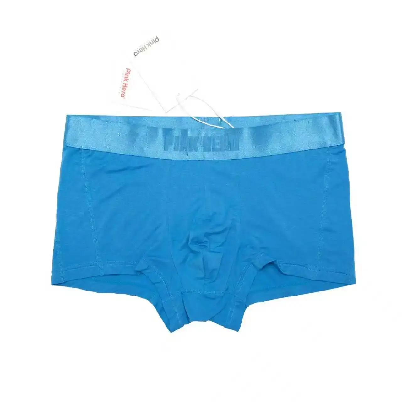 Men's Ultra Soft Boxer Briefs Bamboo Viscose Underwear Breathable Stretch Skin-Friendly Comfort Boxer Shorts