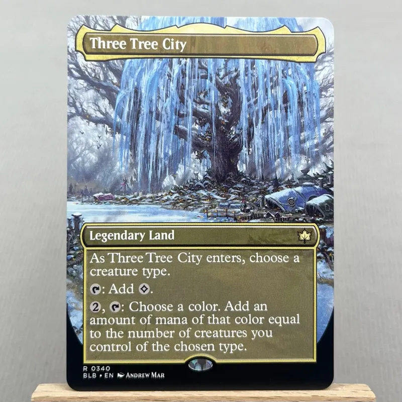 BLB BLC MH3 OTP HOLO7-Ⅰ02 TCG Cards Proxys Three Tree City Ygra Eater of All Maha the Its Feathers Night