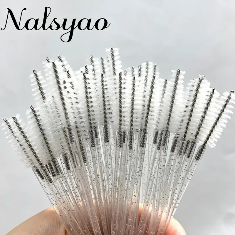 Grosir Kuas Bulu Mata Kuas Makeup 50 Buah Sisir Maskara Sekali Pakai Individu 6 Warna Tongkat Aplikator Alat Kuas Makeup Bulu Mata