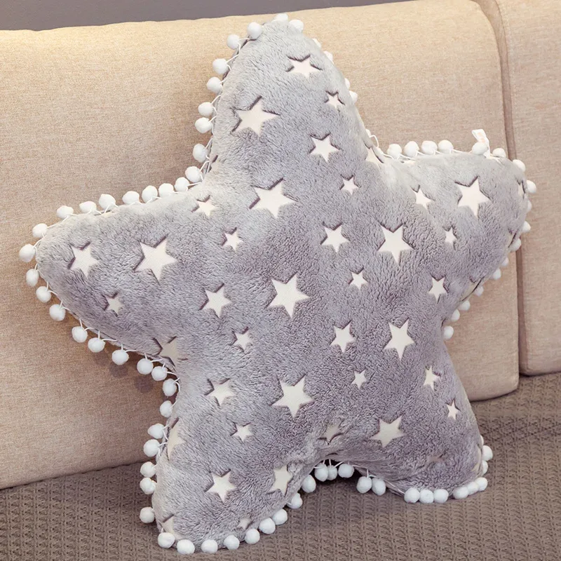 INS Plush Sky Series Luminous Cloud Moon Star Pillow Μαλακό μαξιλάρι Kawaii Γεμιστά Λούτρινα Παιχνίδια για Παιδιά Δώρο για παιδιά παιδικά παιχνίδια για κορίτσια